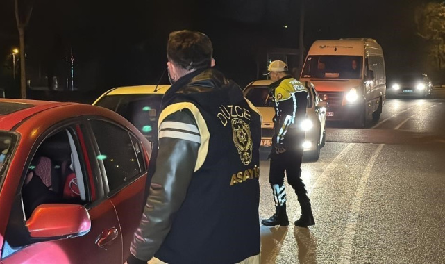 Düzce'de çeşitli suçlardan aranan 124 şahıs yakalandı