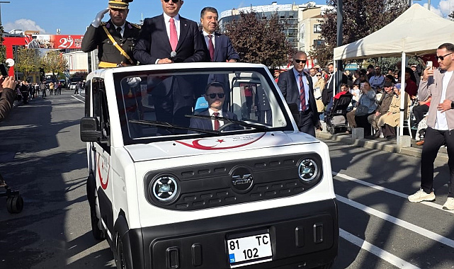 Düzce'de Cumhuriyet Bayramı etkinliklerinde bir ilk yaşandı
