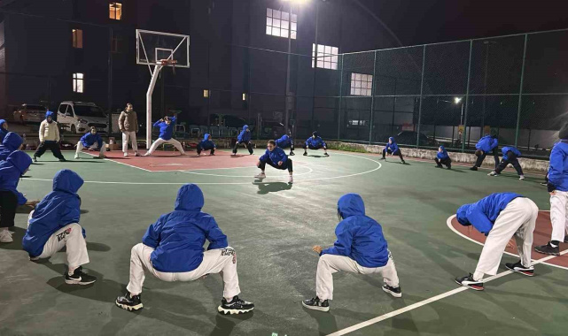 Düzce'de kış spor okulları tüm hızıyla devam ediyor