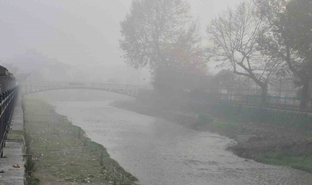 Düzce'de sis etkili oluyor