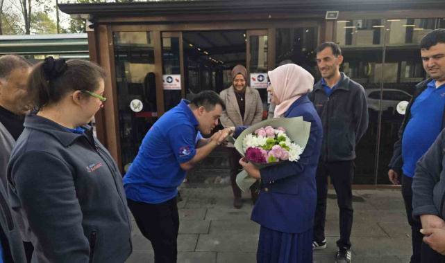 Düzce İl Milli Eğitim Müdürü'nden Kusursuz Kafe'ye ziyaret