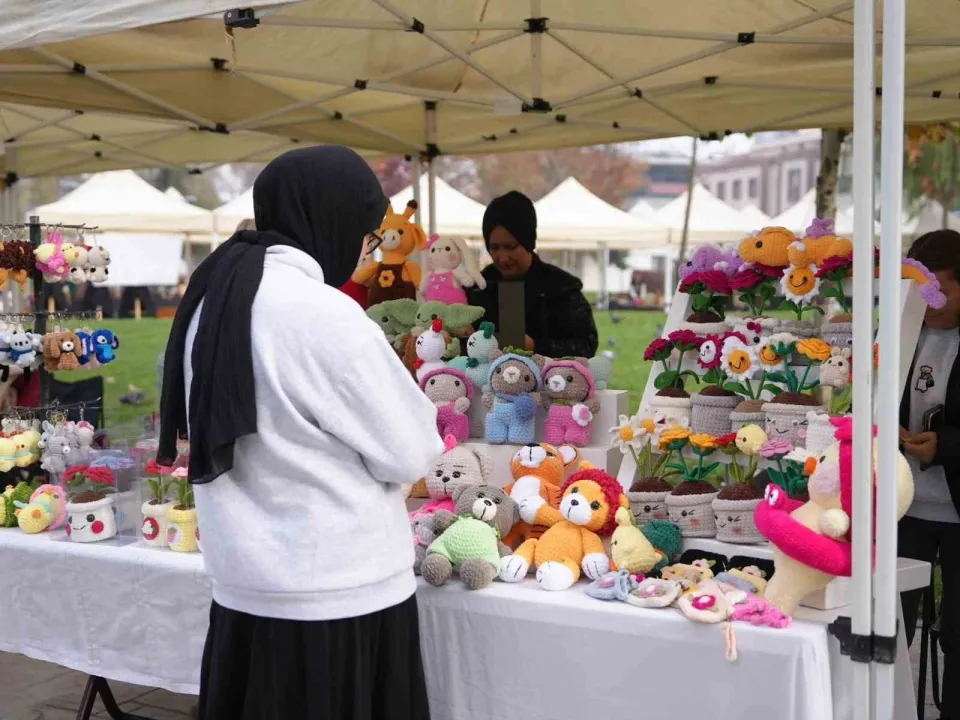 Düzce millet bahçesi üretim şenliğine ev sahipliği yaptı