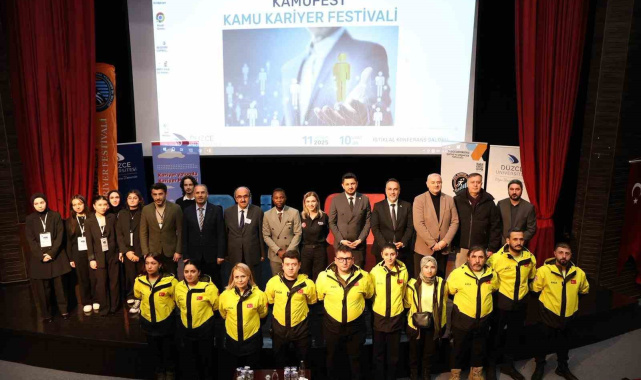 Düzce Üniversitesi öğrencileri ile kamu sektörünü buluştu