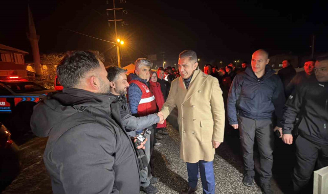 Düzce Valisi Aslan: "Tüm ekiplerimiz ile sahadayız"