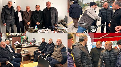 Ecevit Keleş’ten Akyazı'da Bir Dizi Ziyaret