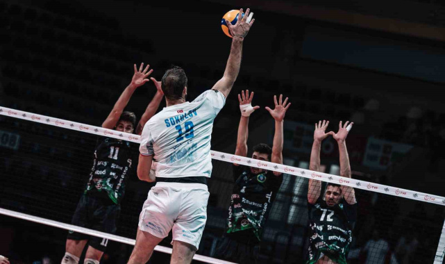 Efeler Ligi: Halkbank: 3 - Bursa B.B. Spor: 0
