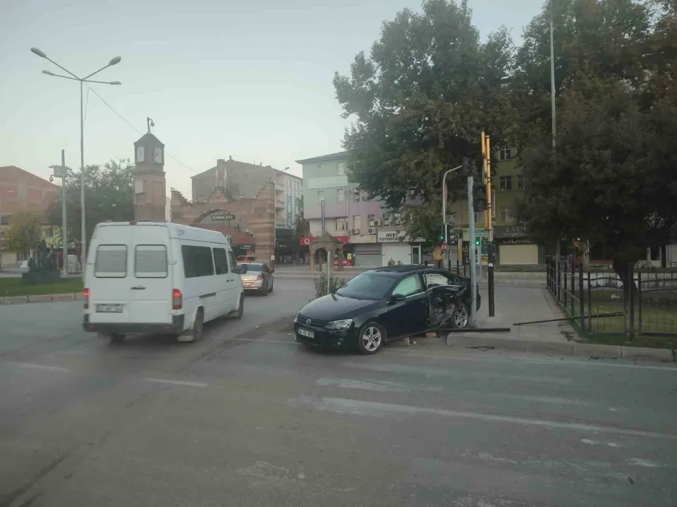 Elazığ’da trafik kazası: 1 yaralı