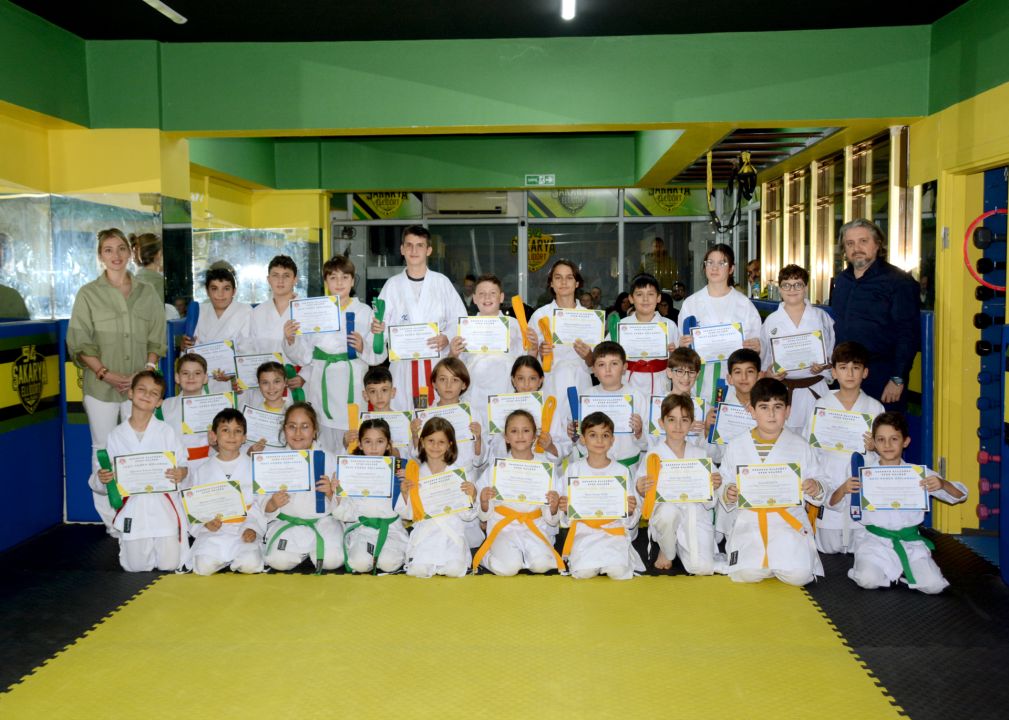 Ellidört Spor Kulübü, 3. dönem kuşak sınavları gerçekleşti