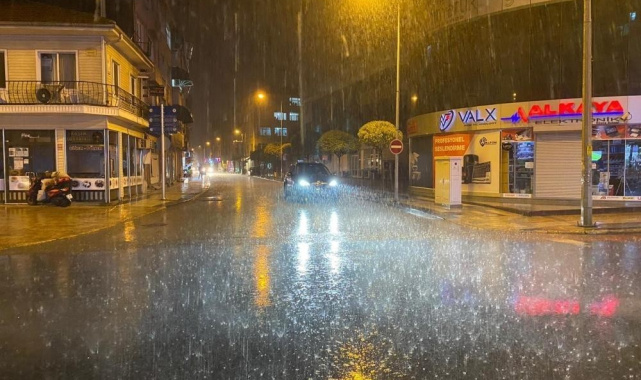 En çok yağış düşen 3'üncü şehir Düzce oldu