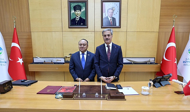 Endonezya Büyükelçisi’nden Başkan Alemdar’a Ziyaret