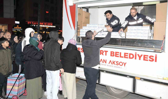 Esenyurt'ta Miraç Kandili'nde gönüller bir oldu