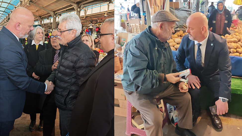 Esnaf ve vatandaşlarla bir araya gelen Başkan Sarıoğlu’ndan sert eleştiri!