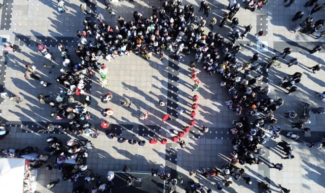 Filistin'e destek etkinliği yoğun ilgi gördü