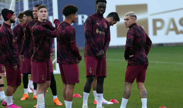 Galatasaray, Union Saint-Gilloise maçı hazırlıklarını tamamladı