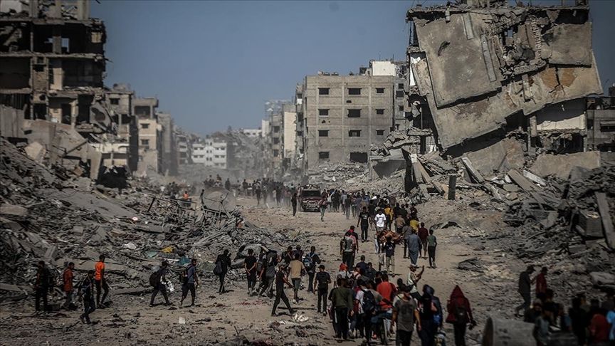 Gazze’de can kaybı 67 bin 682’ye yükseldi