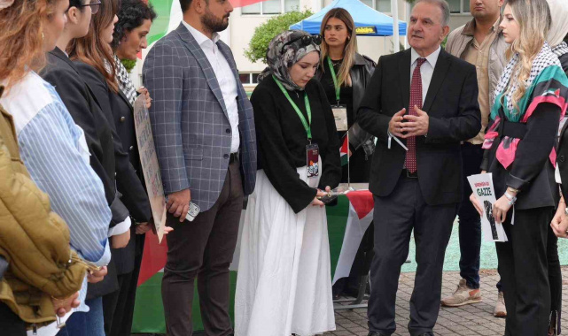 "Gazze'de yaşananlara sessiz kalma"