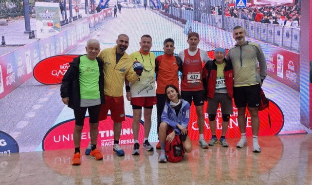 Gebze Tempo Atletizm Takımı, Gazi Yarı Maratonu'nda ikinci oldu