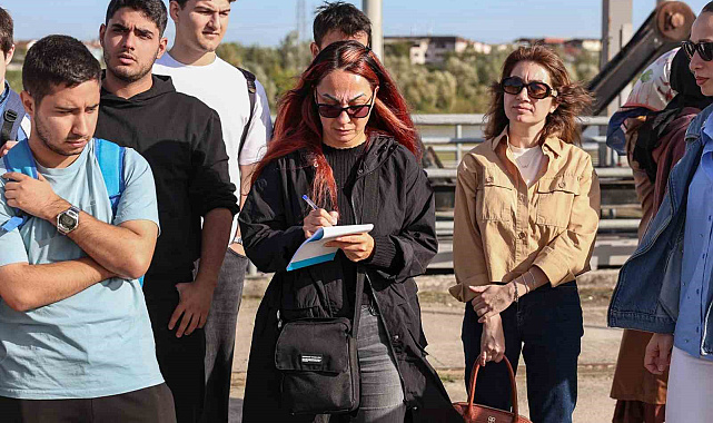 Geleceğin enerji uzmanları SASKİ'nin elektrik üretim tesislerini inceledi