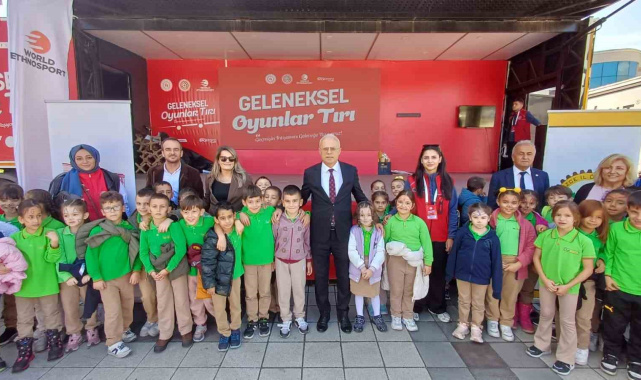 Geleneksel oyunlar tırı Düzce'de