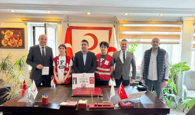 Genç yüreklerden Filistin'e umut