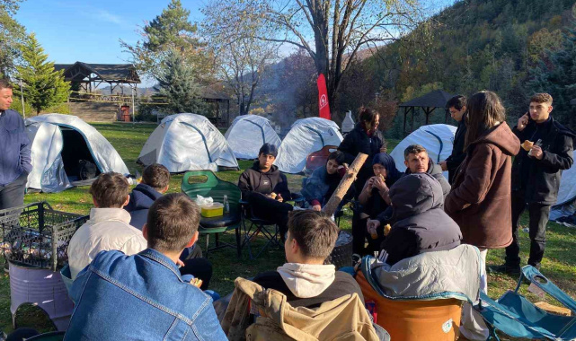 Gönüllü gençler Samandere'de bir araya geldi