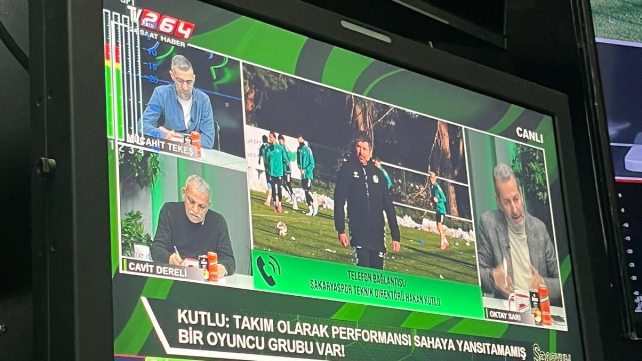 Hakan Kutlu, canlı yayında konuştu: Sakaryaspor’dan teklif geliyorsa, hayır denmez!