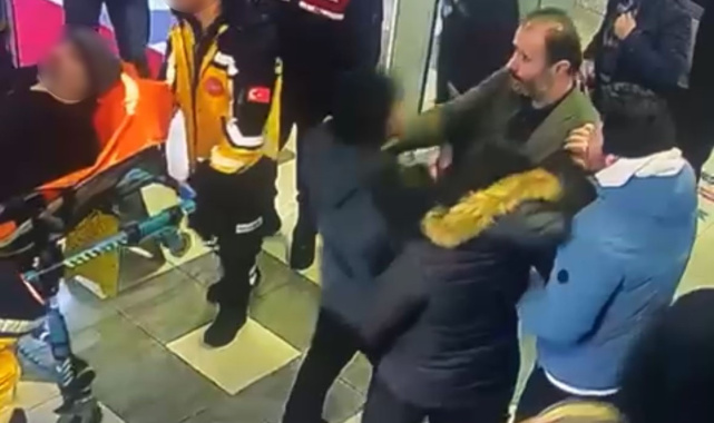 Hastane müdür yardımcısı ile sendika başkanı arasında "klima" kavgası kamerada