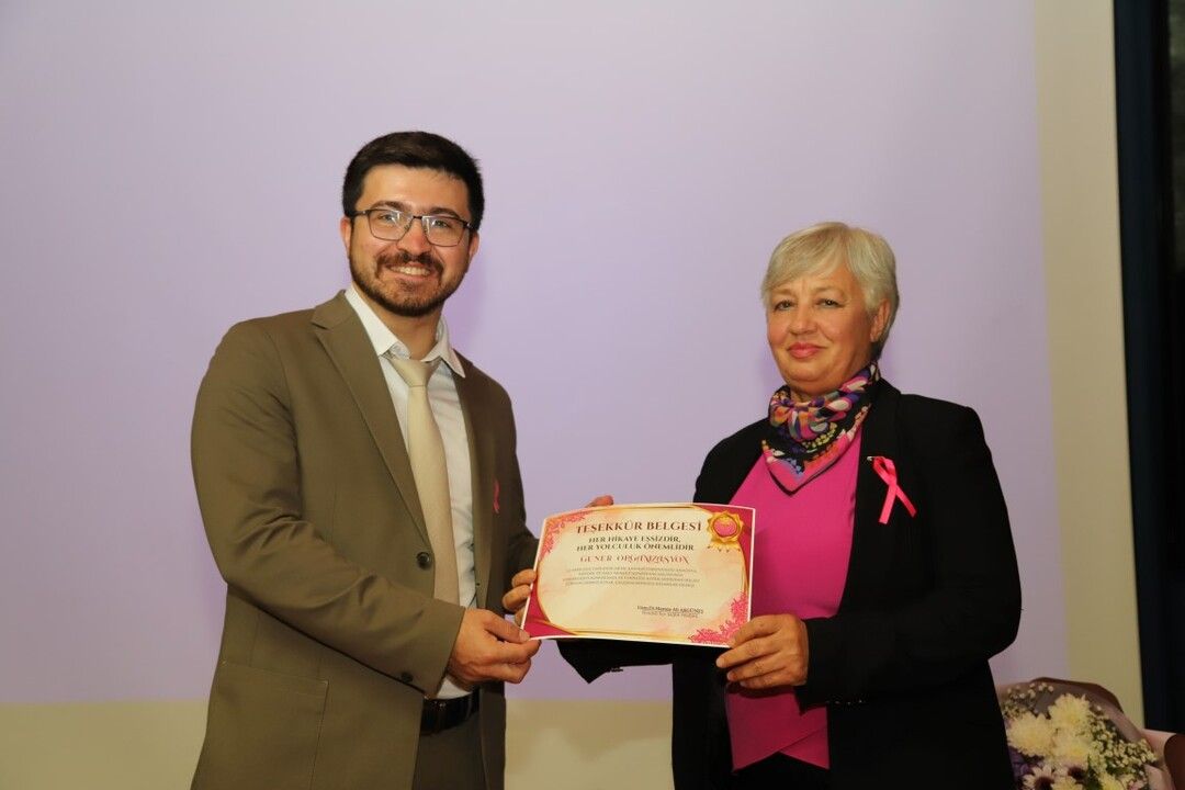Hendek'te meme kanserine farkındalık konferansı