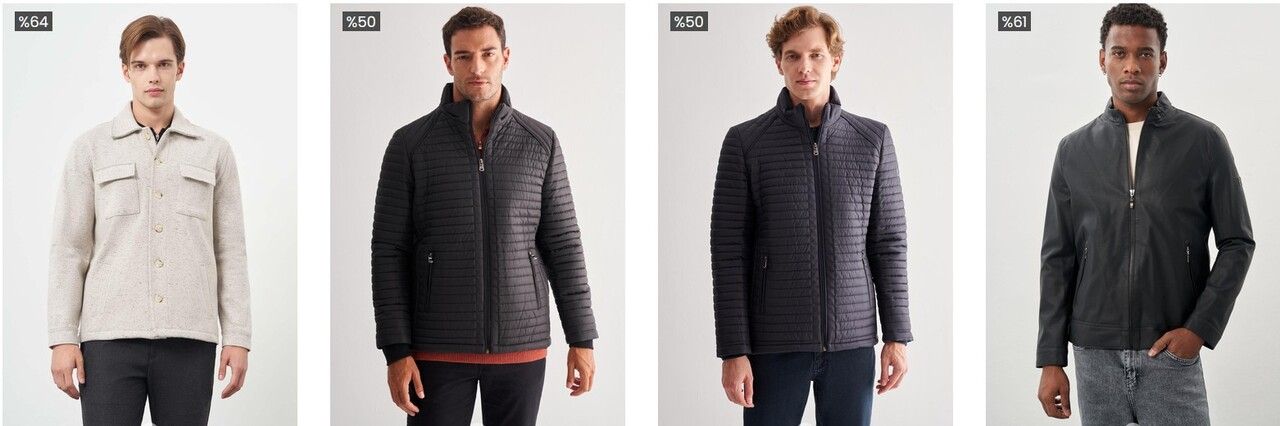 İmza- erkek mont modelleri