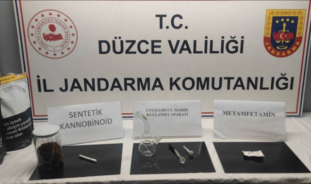 Jandarma devriye sırasında yakaladı, üzerinden uyuşturucu çıktı
