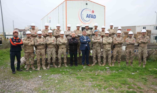 Jandarma komandolar eğitimde