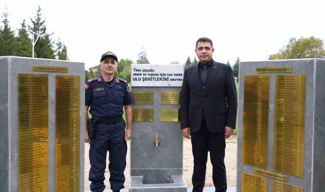 Jandarmada şehitler çeşmesi