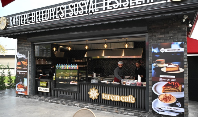 Kartepe'de öğrencilere indirimli hizmet verecek yeni kafe açıldı