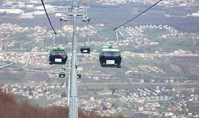 Kartepe Teleferik'te manzara yolculuğu yeniden başladı
