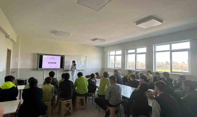 Kaynaşlı'da verem farkındalık eğitimi düzenlendi