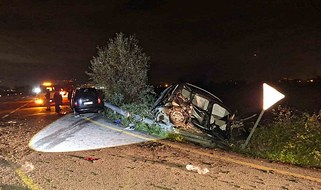 Kazada hayatını kaybeden 36 yaşındaki genç son yolculuğuna uğurlandı