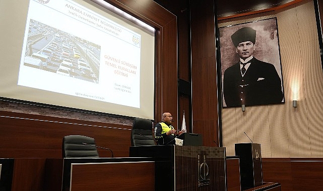 Keçiören Belediyesi Personeline “Trafikte Güvenli Sürüş” Eğitimi