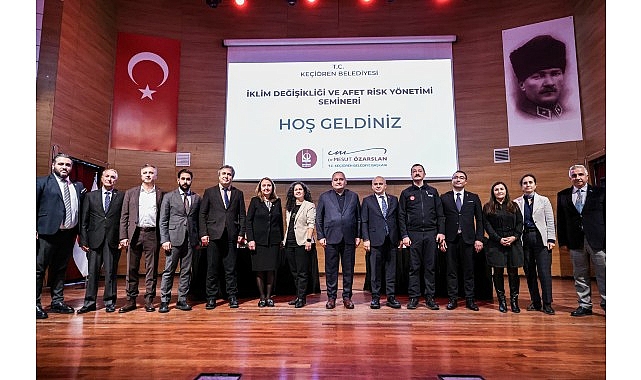 Keçiören’de “İklim Değişikliği ve Afet Risk Yönetimi” Semineri Düzenlendi