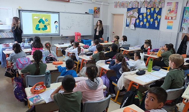Kemer Belediyesi okullarda ‘Sıfır Atık’ eğitimi veriyor