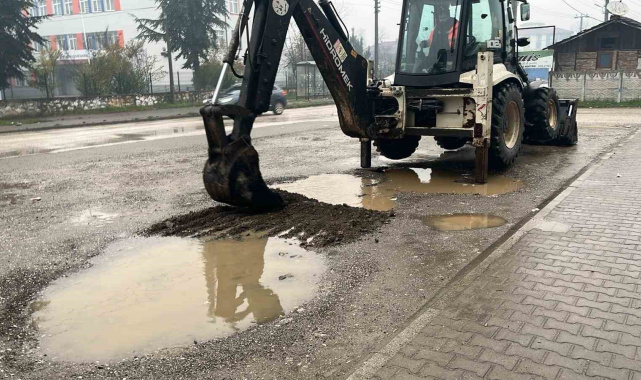 Kentin dört bir yanında çalışma gerçekleştiriliyor