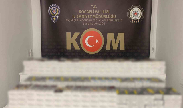 Kocaeli'de kaçakçılık operasyonunda 4 gözaltı