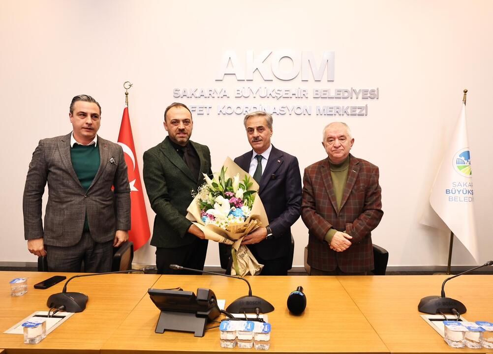 Kongre sonrası Başkan Alemdar ve Zengin bir araya geldi!