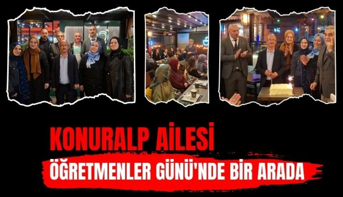 Konuralp'te 24 Kasım'ın Kahramanları Aileleriyle Kutladı: Müdüre ve Emekli Öğretmene Özel Teşekkür!