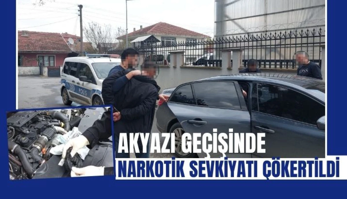 Kuzey Marmara Otoyolu'nda Büyük Operasyon: Motor Bölmesinden Uyuşturucu Fışkırdı!