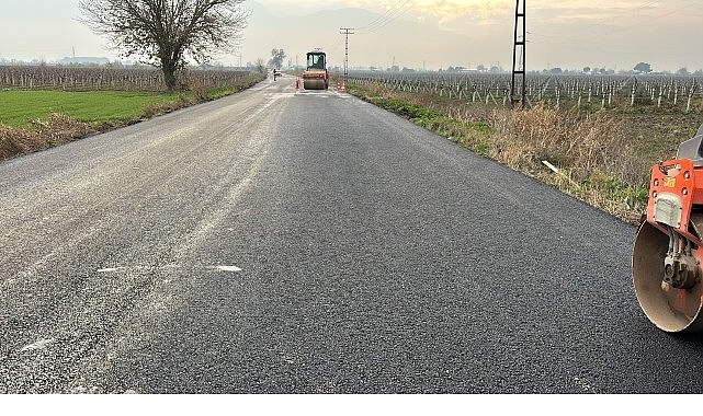 Manisa Büyükşehir Belediyesi, Yollarda Konforu Artırıyor