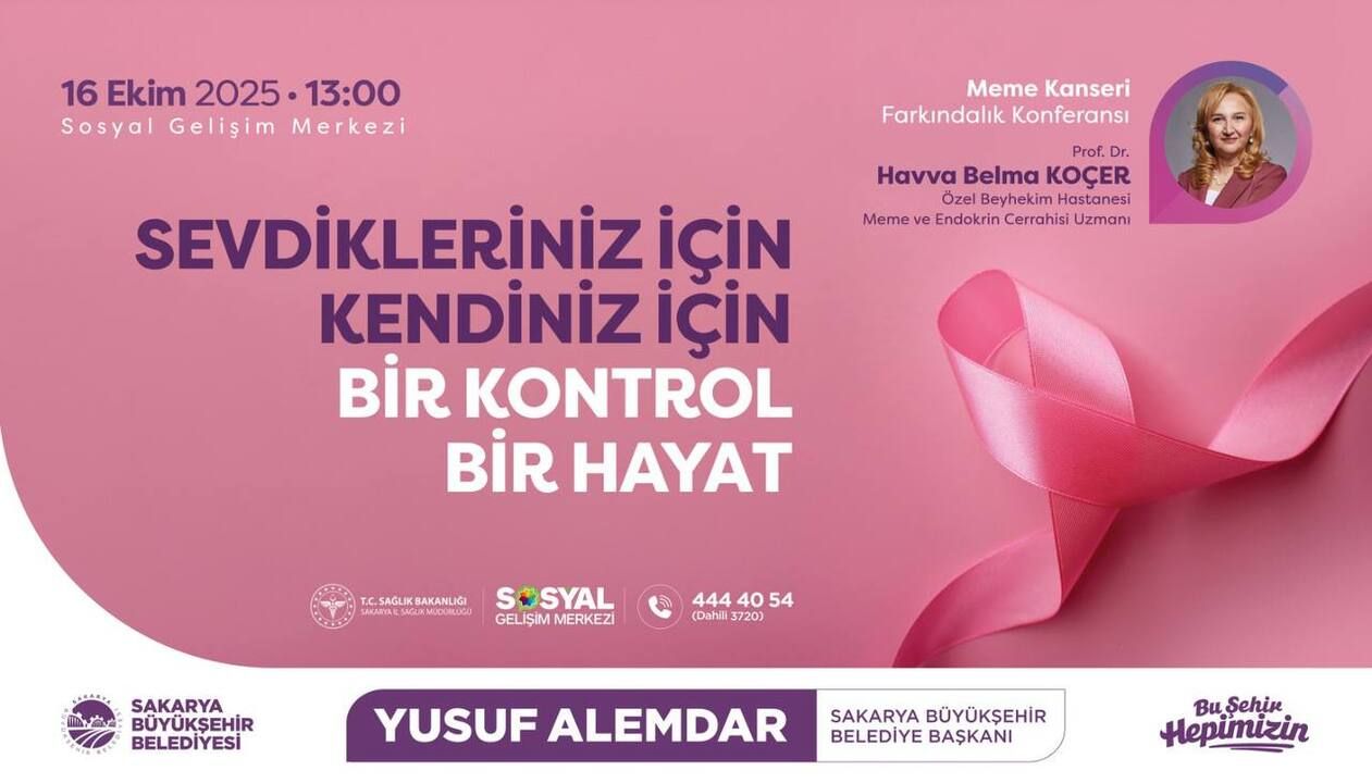 Meme kanserine karşı farkındalık buluşması SGM’de