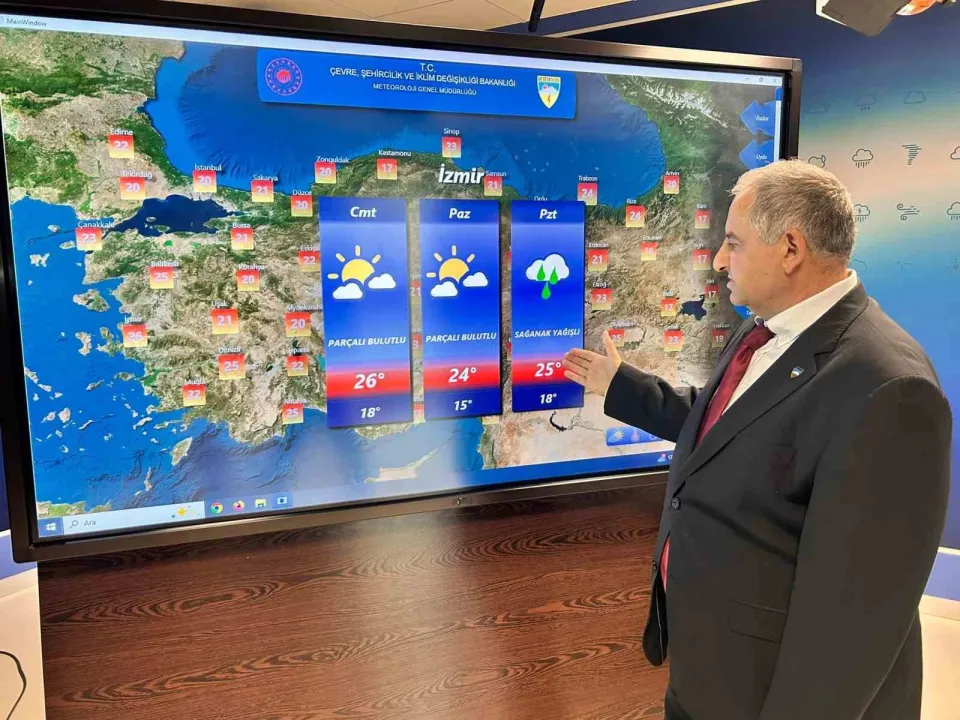 Meteoroloji Genel Müdürlüğü: "Pazartesi günü öğle saatlerinden itibaren yeni yağışlı havanın etkisine giriyoruz"