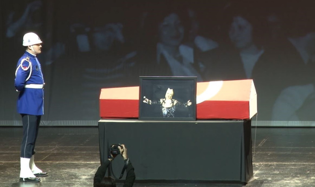 Muazzez Abacı için AKM'de tören düzenlendi