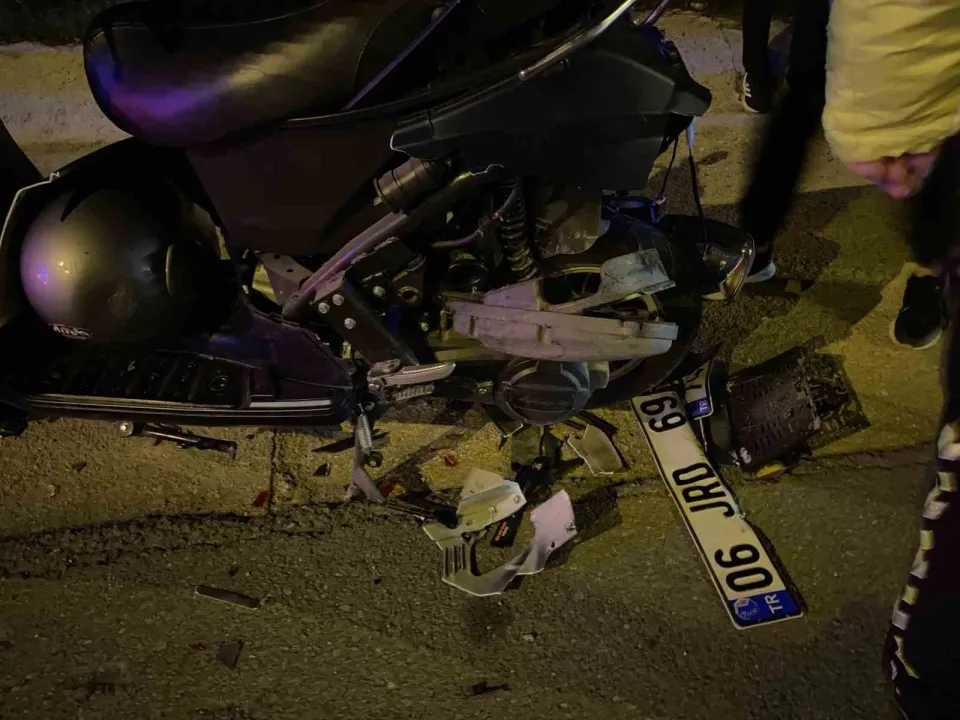 Mudanya’da alkollü sürücü dehşeti: Motosiklete çarpıp kaçtı