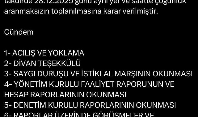 Muhammet Kıratlı'nın istifası sonrası Sakaryaspor'da kongre süreci başladı